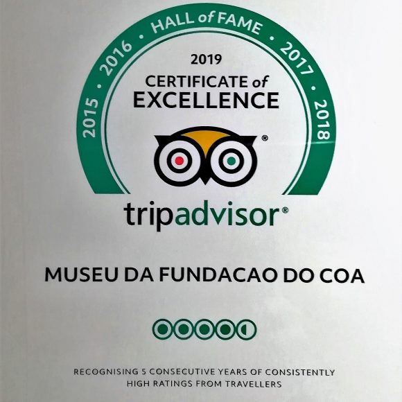 Tripadvisor 2019 Certificates of Excellence