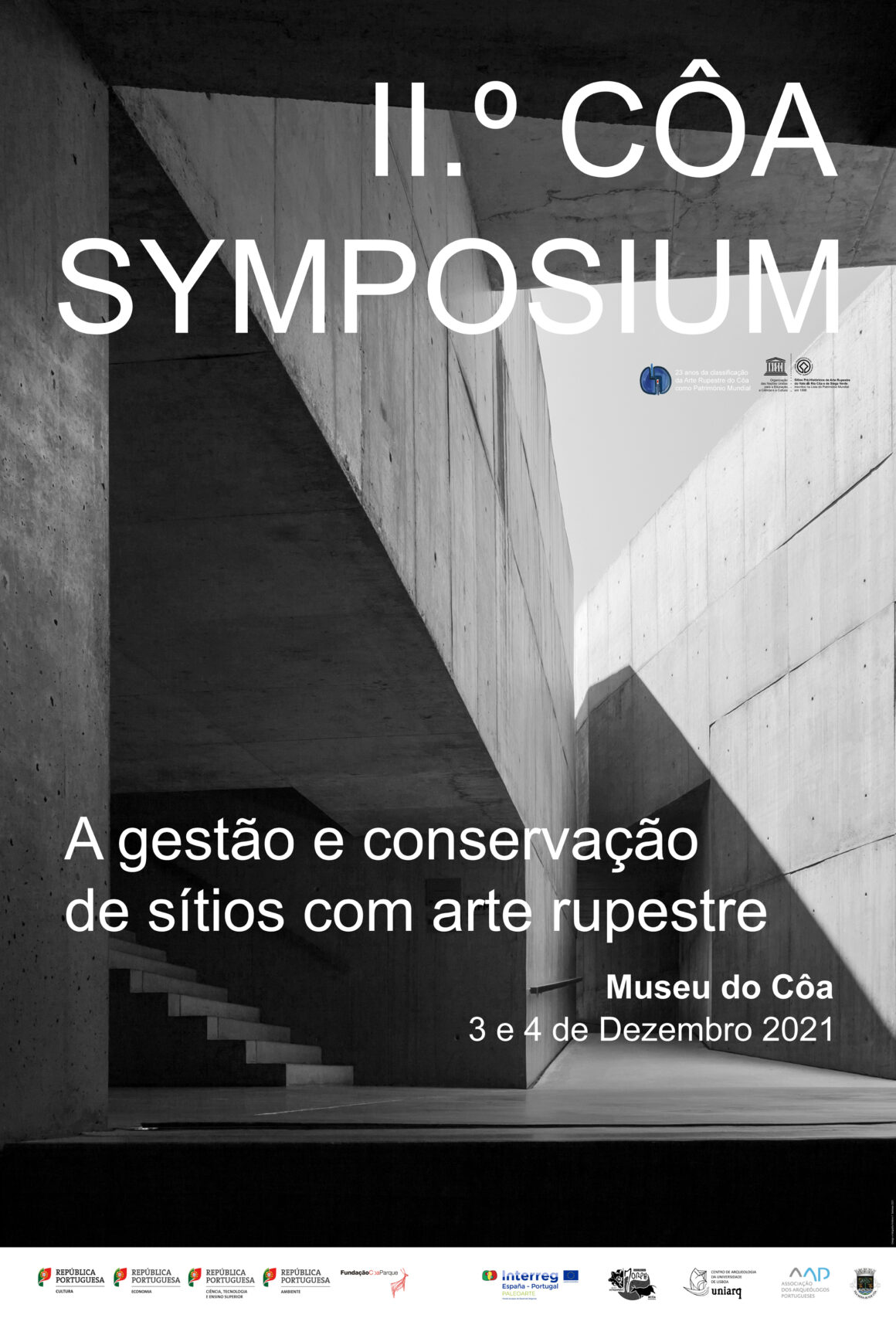 II Côa Symposium A gestão e conservação de sítios com arte rupestre