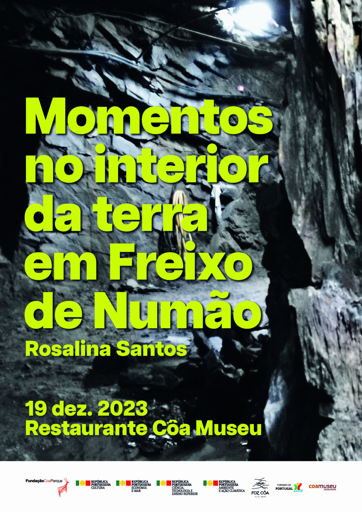 MOMENTOS e Rosalina Santos  NO INTERIOR DA TERRA  em Freixo de Numão