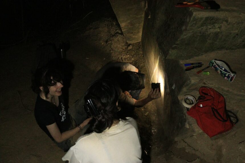 decalques notirnos RP Documentation campaign at Ribeira de Piscos revealed previously unknown rock art motifs